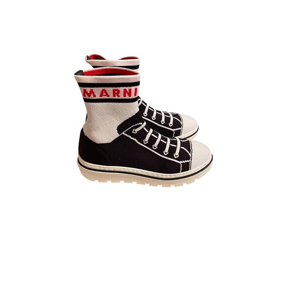Marni Kids Teen Intarsia Knit Sock Trainers NWT size: 27 Italian kids - Picture 1 of 8